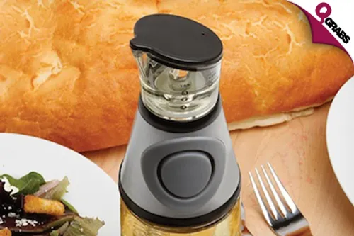 From QR39 Perfect Your Meals with a Press-and-Measure Oil & Vinegar Dispenser! (Up to QR160 value)